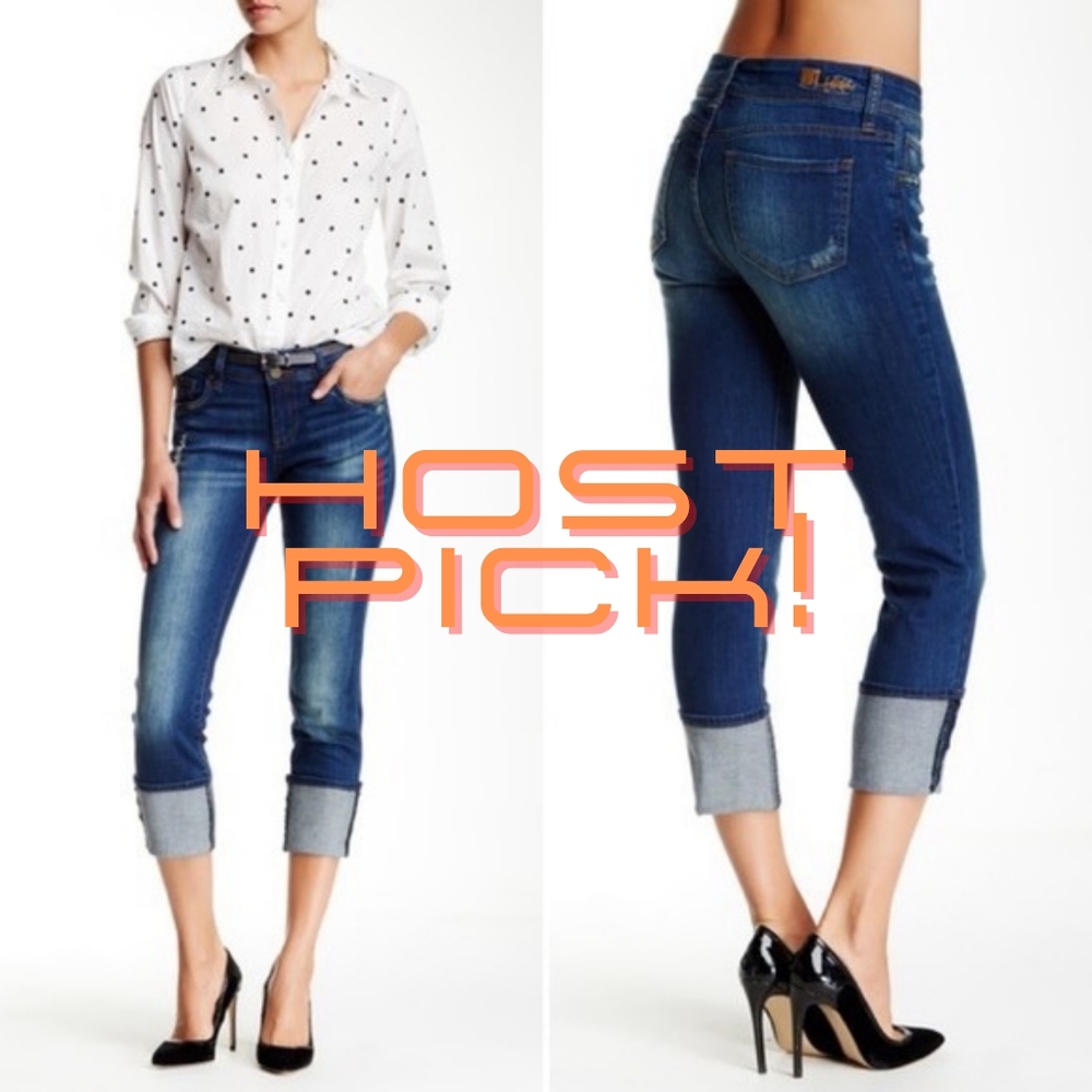 Kut from the Cloth Corbin Cropped Jean's Women's